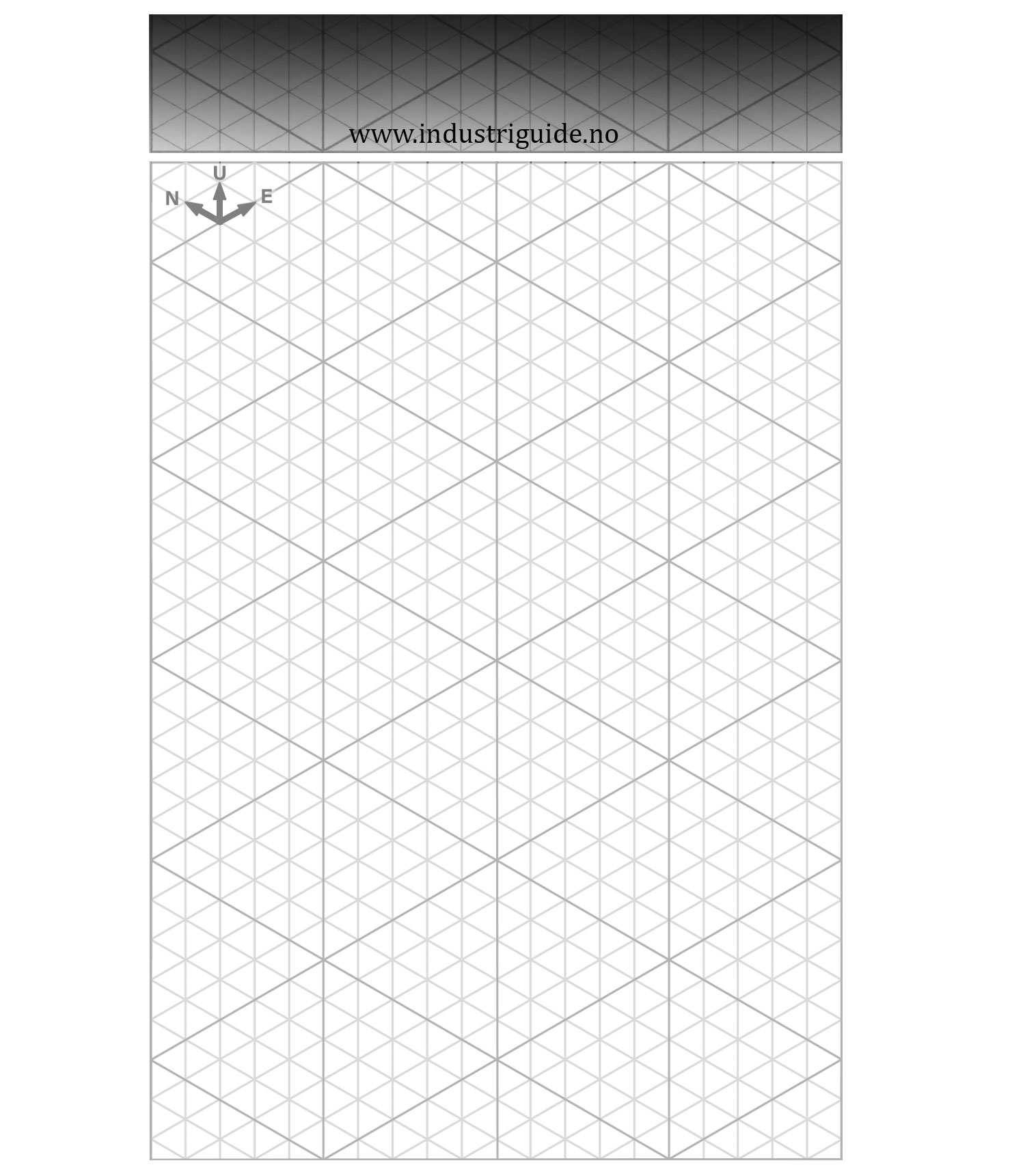 Isometrisk / Teknisk Ruteblokk – Industriguide.no