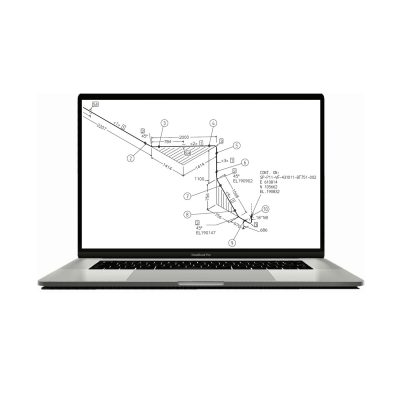 Laptop-ISO-tegning-nettkurs-online-